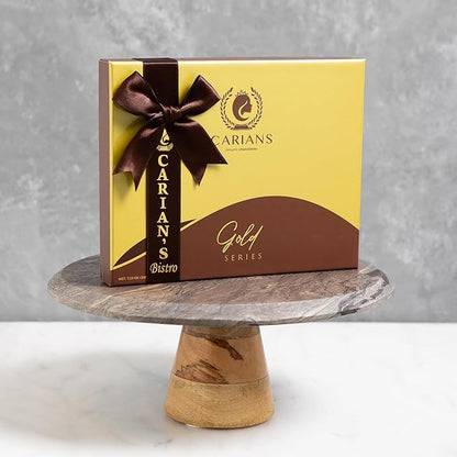 CARIANS Chocolate Gourmet Truffles Box, Assorted Pralines Box, Premium Gourmet Gift Basket, Assortment of Milk and Dark Chocolate Great for Gift Giving, Anniversary, Thanksgiving, Christmas