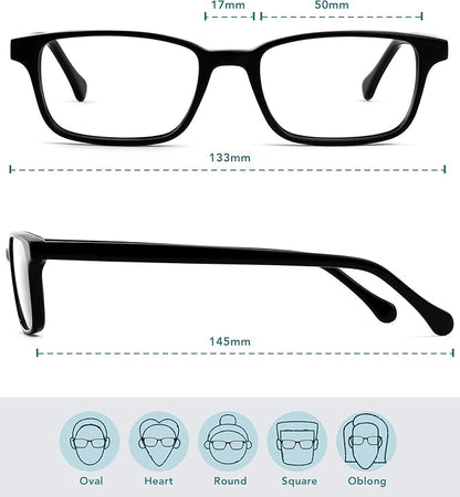 Felix Gray Carver Blue Light Glasses Men & Women, Blue Light Blocking Glasses, Gaming Glasses, Computer Glasses