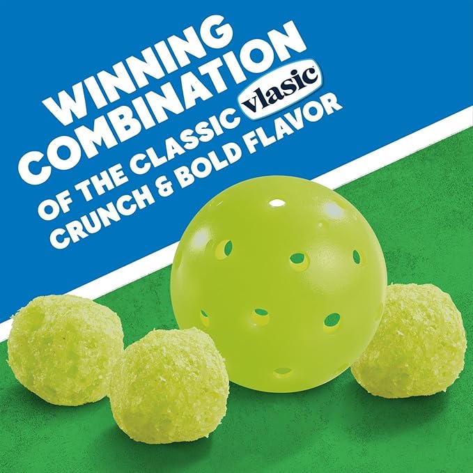 Vlasic Pickle Balls, Dill Pickle Flavored Corn Puffs, Stocking Stuffer, 2 oz.