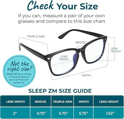 100% Blue Light Blocking Glasses - Women + Men - Better Sleep - Anti Eye Strain Protection - Computer Screens Gaming