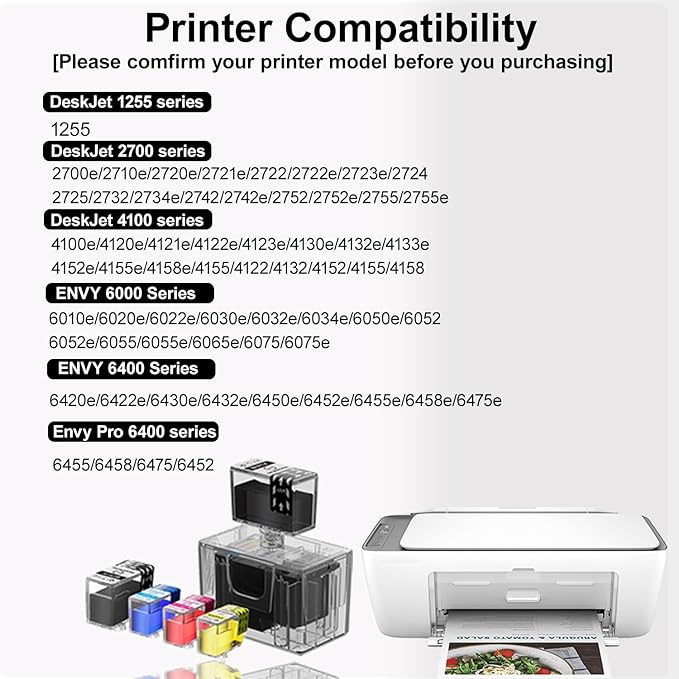 67XL Ink Refill Black/Color Combo Pack for HP Ink 67 67XL for DeskJet 2755e 2855e 4155e 2700 2800e 4255e 4100e Envy 6055e 6000 6555e 6455e Printer(3 Black 2 Cyan 2 Magenta 2 Yellow, 9 Pack)