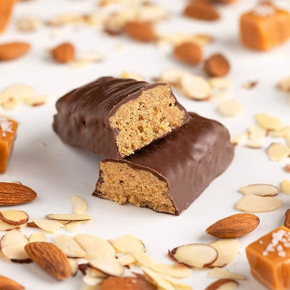 PROBAR - PROTEIN Bar, Sea Salt Caramel, Non-GMO, Gluten-Free, Healthy, Plant-Based, Whole-Food Ingredients, Natural Energy (12 Count)