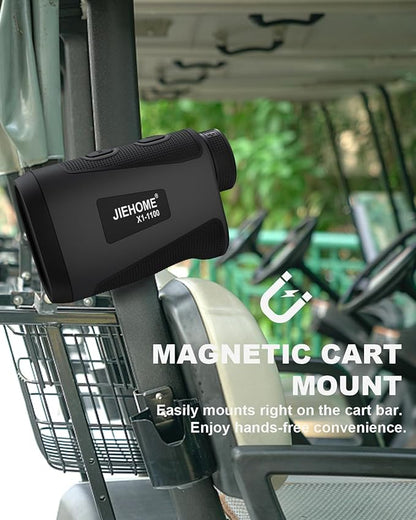 X1 Golf Rangefinder with Slope, Flagpole Lock and Vibration, 660/1100YDS Laser Rangefinder for Golfing & Hunting, Rechargeable Laser Range Finder Distance Measuring with High-Precision