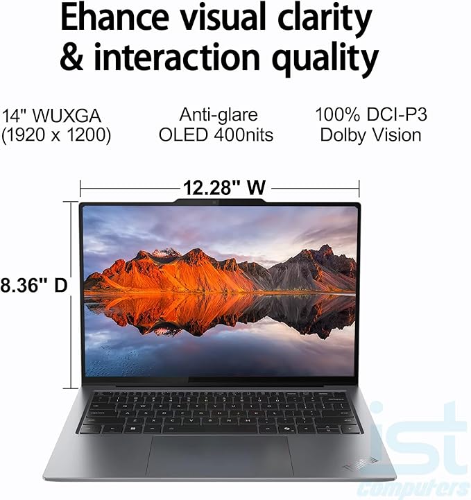 Lenovo ThinkPad X9 14 Aura Edition Business AI Laptop (14" FHD+ OLED, Intel Core Ultra 7 258V, 32GB DDR5, 2TB SSD) ultrathin Copilot+ PC, Backlit, FP, IR Webcam, 2x Thunderbolt 4, Wi-Fi 7, Win 11 Pro