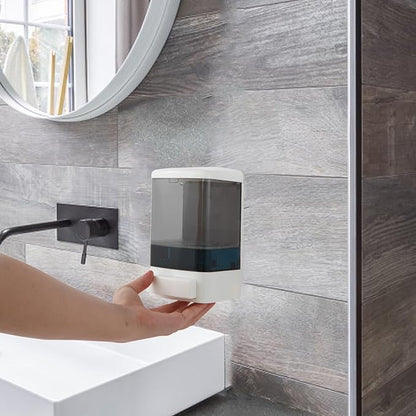 Manual Soap Dispenser 33oz Wall Mount Hand Soap Dispenser for Bathroom, Kitchen, Hotel & Restaurant Commercial Refillable Shampoo & Conditioner Dispenser for Liquid Gel