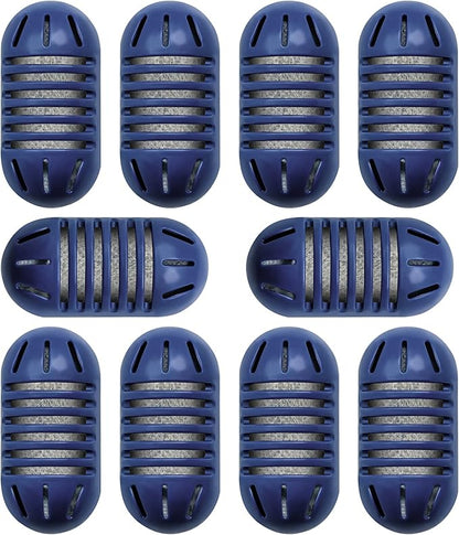 Funmit Demineralization Cartridge Compatible with HoMedics Ultrasonic Humidifiers, Prevents Hard Water Build-Up, Filters Mineral Deposits, Purifies Water, Compared to UHE-HDC4, 10 Pack