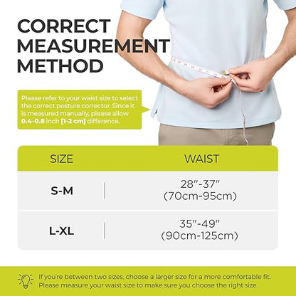 Posture Corrector for Women and Men, Adjustable Upper Back Brace for Posture Hunchback Support and Providing Pain Relief from Neck, Shoulder, and Upper Back (1, Small/M)