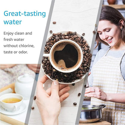 AQUA CREST Water Filter, Intended for Brita® Elite® Water Filter, Pitchers and Dispensers, Everyday, UltraMax, Metro+, XL and More, Lasts 6 Months, 1 Pack