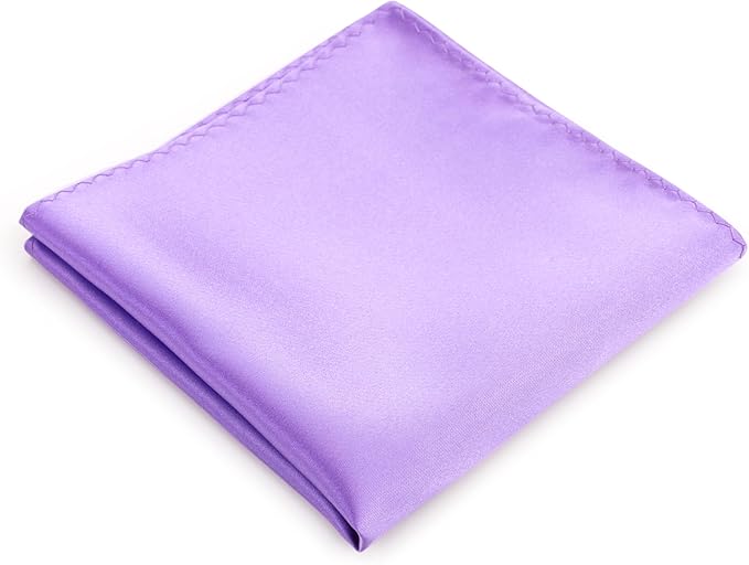 Mens Solid Satin Mens Tie With Hanky,Handmade Neckties For Men