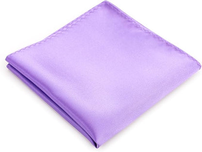 Mens Solid Satin Mens Tie With Hanky,Handmade Neckties For Men