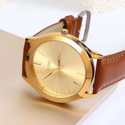 BUREI Men Watches Fashion Analog Stainless Steel Quartz Waterproof Watches,Gift for Men.