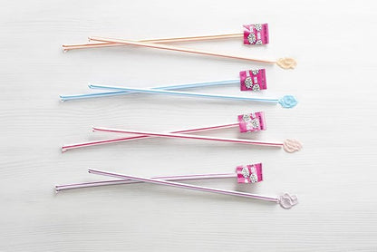 Wonka Pixy Stix Powder Candy-filled Straws, Sweet and tart candy, Springtime Easter Candy, 0.42 oz (85 Count) (Pack of 2)