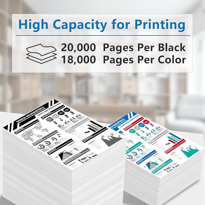 Extra High Capacity T09 T09L Toner Cartridge Compatible with Canon T09 T09L 3020C005AA 3019C005AA 3018C005AA 3017C005AA Toner for Canon ImageCLASS X LBP1127C MF1127C Printer