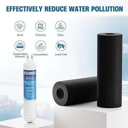 4396841 Replacement for EDR3RXD1, Filter 3, KAD3RXD1, WHR3RXD1, Compatible with Kenmore 46-9083,46-9030, 9030, 9083 Water Filter, Pack of 3, By DESENRUIS