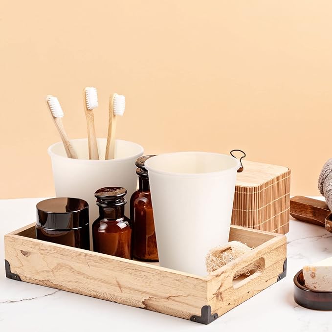 Vesici 1000 Pack 9 Oz Individually Wrapped Disposable Paper Cups bulk White Paper Cups Hot Cold Coffee Cups Espresso Cups Disposable Beverage Drinking Cup for Party Cafes and Businesses