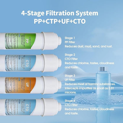 IKT Self Cleaning Bottleless Water Cooler Dispenser with Filters 4 Stage Filtration 3 Temperature Settings Perfect for Home Office Silver