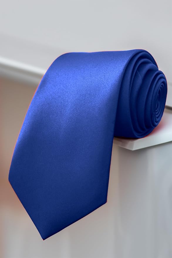 trilece Ties for Men - Men's Solid Color Ties - Formal Neckties for Men - Neck Tie for Man