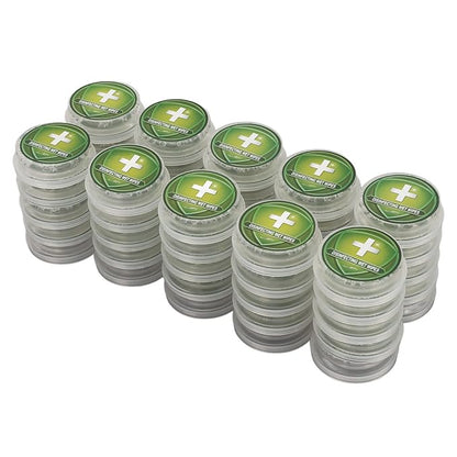 generic 50pcs Press Type Hand Cleaning Wipes Individual Wrapped Disposable Dry Wet Depart Pushing Towelette for Travel