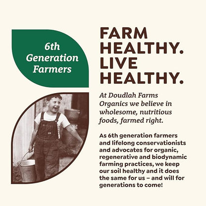 Organic White Popcorn Kernels Unpopped 25 lb Bulk - Healthy, Non-GMO, Gluten-Free, Pesticide-Free, Chemical-Free, Glyphosate-Free, Grown in Regenerative Soil in Wisconsin USA by Doudlah Farms