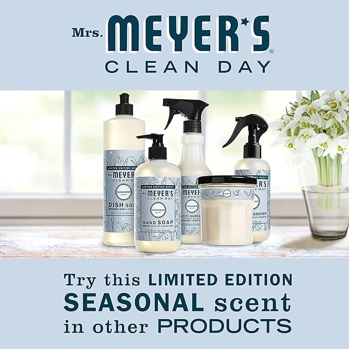 Mrs. MEYER'S CLEAN DAY Liquid Hand Soap, Snow Drop 12.5 Fl Oz (Pack of 2)