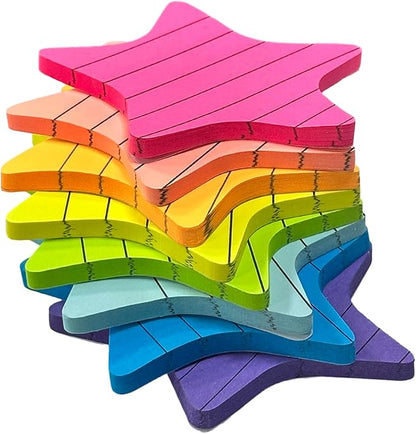 Lined Post It Notes,Small Post It Notes,Sticky Notes with Lines for Office Supplies(8PCS)