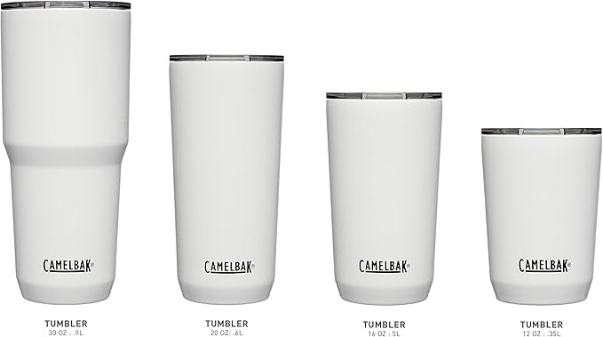 CamelBak Horizon 20oz Tumbler - Insulated Stainless Steel - Tri-Mode Lid - Black