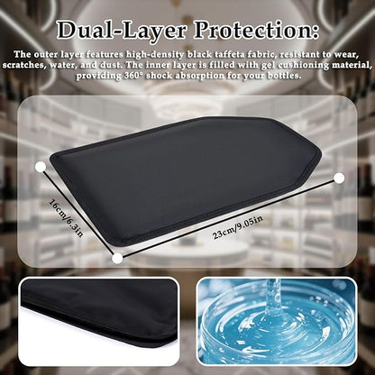 Wine Cooler Sleeve, Wine Bottle Gel Cooler Sleeve Freezer Chiller, Long Lasting Keep Wine Cool and Chill Sleeve for Prosecco Champagne Beer Wine Bottles(1PCS black)