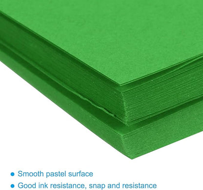 MECCANIXITY 75 Sheets A4 Colored Print Copy Paper 8.3" x 11.7" Origami Paper Printer Paper 80gsm for Printing, Document Copying, Art Craft,Dark Green
