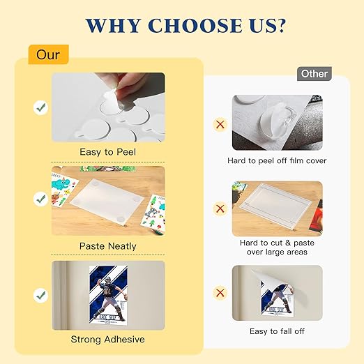 Adhesive Dots Double Sided– 100pcs Waterproof Small Sticky Tack Putty, Clear Removable Wall Sticky for Crafts, Posters, Balloons Festival Decoration Picture