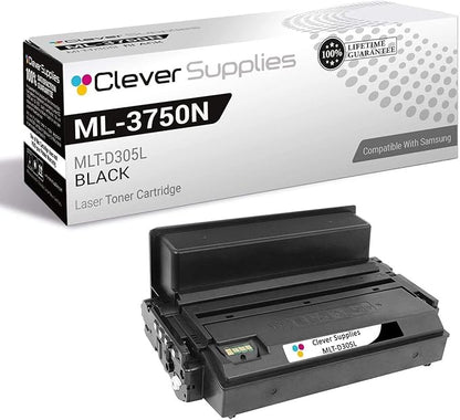 CS Replacement Toner Cartridge Compatible with Samsung ML-3750ND MLT-D305L Black ML-3750ND