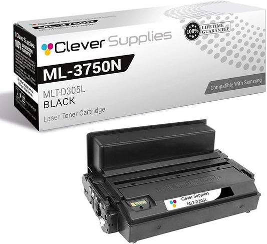 CS Replacement Toner Cartridge Compatible with Samsung ML-3750ND MLT-D305L Black ML-3750ND