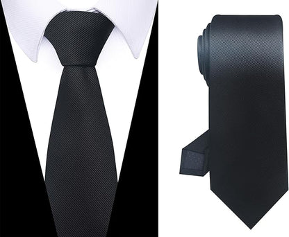 Tie For Men Necktie Woven Jacquard Neck Ties Set 6 PCS