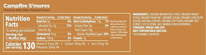 GU Energy Stroopwafel Campfire S'mores Sports Nutrition Waffle, Caffeine-Free, and Kosher dairy, On-the-Go Energy for Any Workout, 16 Count