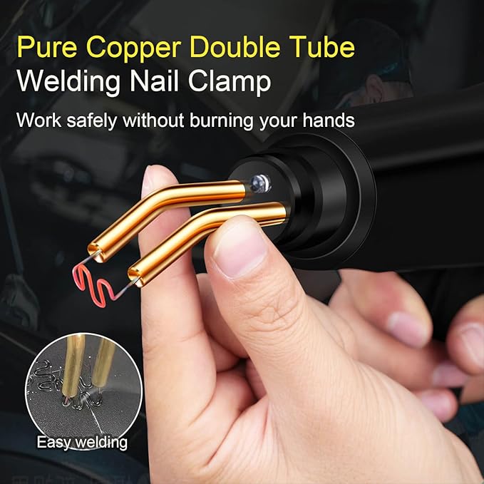 200W Plastic Welder, 2000PCS Staples 10PCS Sandpaper, Plastic welding Kit, Plier Custom Carry Case, Plastic Repair Car Bumper Repair Simplicity Of Use