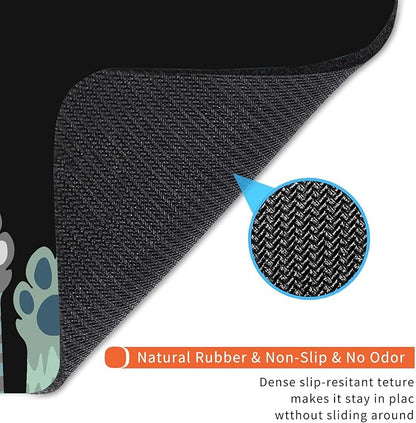 Square Mouse Pad Cute Cat Claw,Personalized Premium-Textured Custom Mouse Mat Design,Washable Mousepad Cloth,Non-Slip Rubber Base Computer Mouse Pads for Wireless Mouse