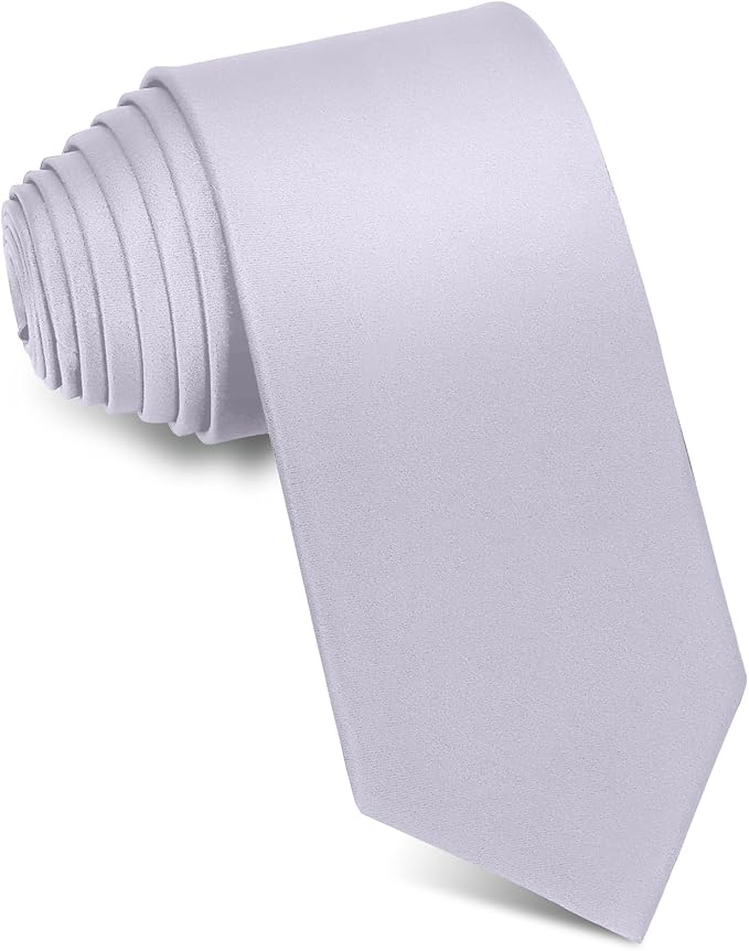 Men's Ties Solid Pure Color 3.15" (8CM) Necktie Plain Formal Business Wedding Black Ties For Men