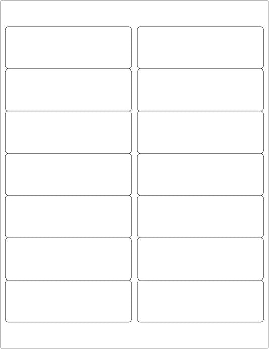 400 Sheets; 5,600 Labels of HouseLabels 14-UP, Address/Mailing Labels (4.0" x 1-1/3") - BPA Free!
