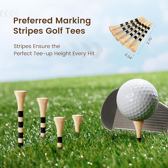 YOREPEK Golf Accessories Kit for Men, Golf Stuff Set with Leather Case, Golf Balls, Golf Tees, Multifunctional Divot Knife, Monocular, Scorer, Golf Gifts for Men Women Golfers
