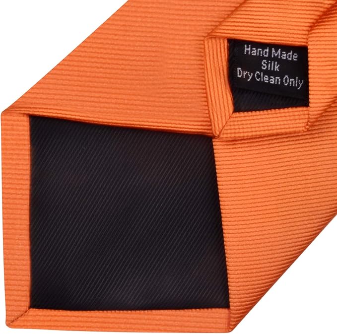 GUSLESON Classic New 3.15"（8cm） Men's Solid Color Necktie Wedding Business Tie + Gift Box