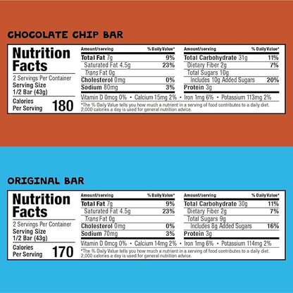 Bobo's Oat Bar Sampler Pack - Vegan - Non GMO - Plant Based - 6 flavors (12 count) Convenient On-The-Go Breakfast or Snack