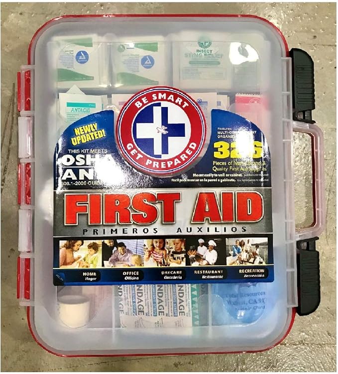 First Aiid Kit Expiry 326 Pieces Exceeds Expectations