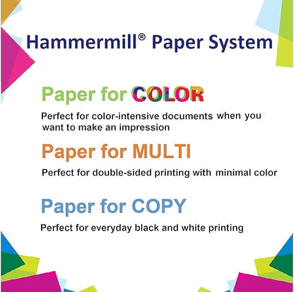 Hammermill Colored Paper, 20 lb Ivory Printer Paper, 11 x 17-1 Ream (500 Sheets) - Made in the USA, Pastel Paper, 102194R