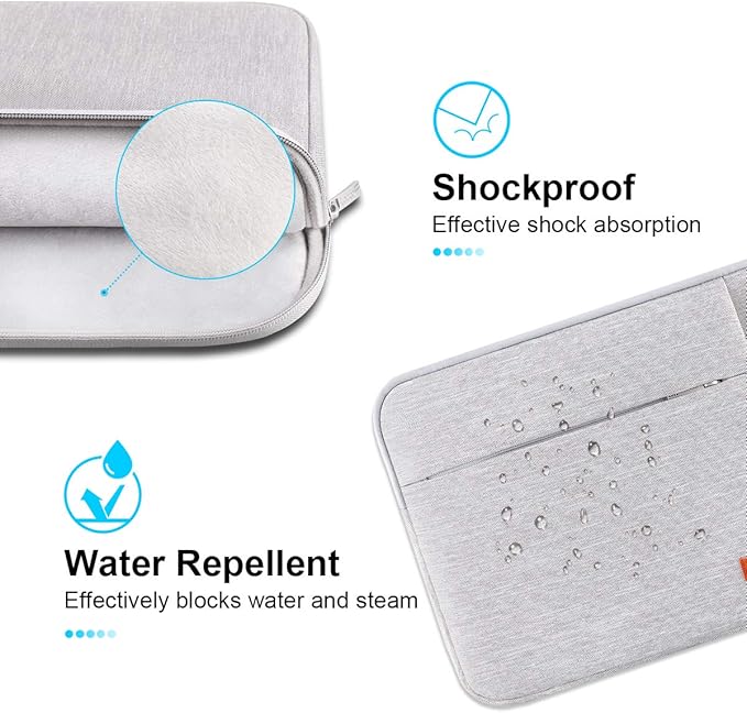 Lacdo Laptop Sleeve Case for 14 inch New MacBook Pro M5/M4/M3/M2/M1 Chips Pro Max A3434 A3112 A3401 A3185 A2918 A2992 2025-2021, 13.8" 13.5" Microsoft Surface Laptop 7th 6 5 4 3 Computer Bag, Gray