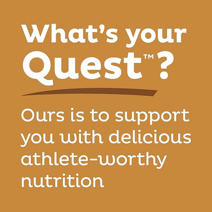 Quest Nutrition Chocolate Chip Dough Cookie Protein Bars, 21g Protein, 1g Sugar, 4g Net Carb, High Fiber, Gluten Free, Keto Friendy, 12 Count