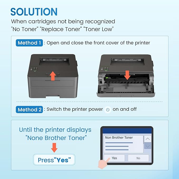 TN830XL TN830 HL-L2460DW Toner for HL-L2460DW DCP-L2640DW Replacement for Brother TN-830XL Toner HL-L2405W MFC-L2820DW HL-L2420DW Printer Toner Cartridge (1 Black)