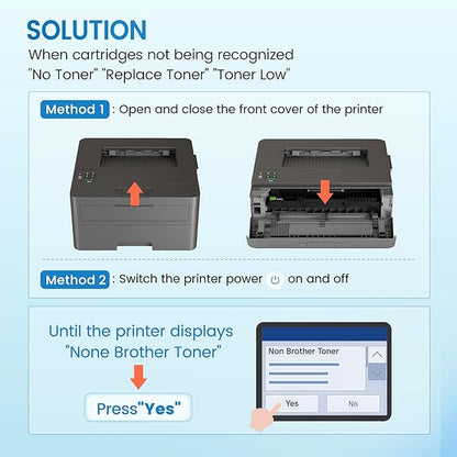 TN830XL TN830 HL-L2460DW Toner for HL-L2460DW DCP-L2640DW Replacement for Brother TN-830XL Toner HL-L2405W MFC-L2820DW HL-L2420DW Printer Toner Cartridge (1 Black)