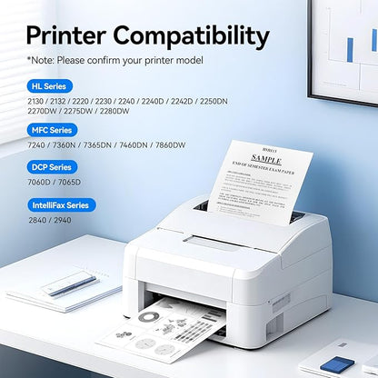 DR420 Drum Unit (Not Toner) 2-Pack Replacement for Brother DR-420 Imaging Drum Compatible HL-2270DW HL-2280DW HL-2230 MFC-7360N MFC-7860DW DCP-7065DN Intellifax 2840 2940 MFC-7240 HL-2240D Printer Ink