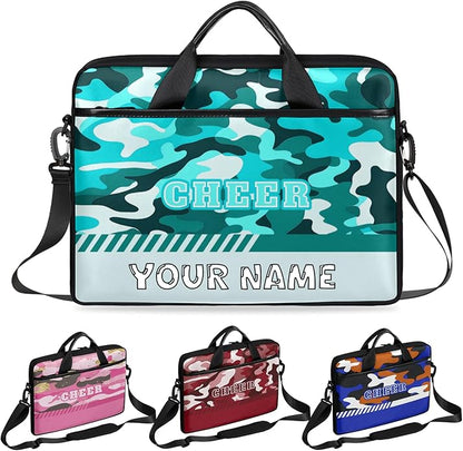 Custom-Laptop-Bag 15 Inch with Name Photo Personalized-Computer-Shoulder-Case Briefcases for Women Men Business