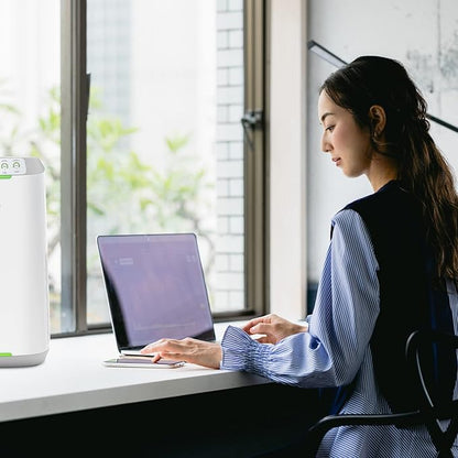 Nuwave Air Purifiers for Home Large Room, Washable and Reusable Bio Guard Filter, Air Purifier for Smoke, Dust, Pollen, Removes up to 100% Particles 3x Smaller Than HEPA, Sleep Mode