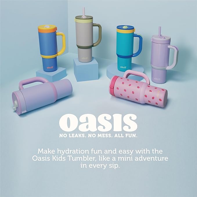 Ello Oasis 18oz Stainless Steel Tumbler - Winging It